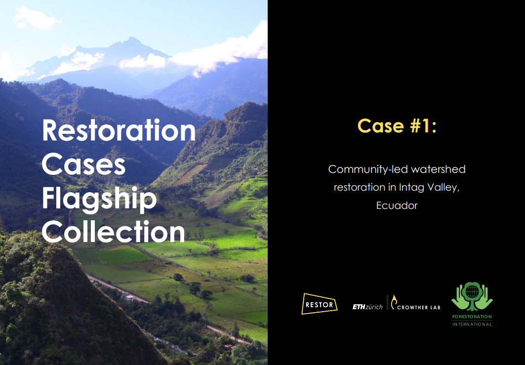 Community Led Watershed Restoration in Intag Valley Ecuador