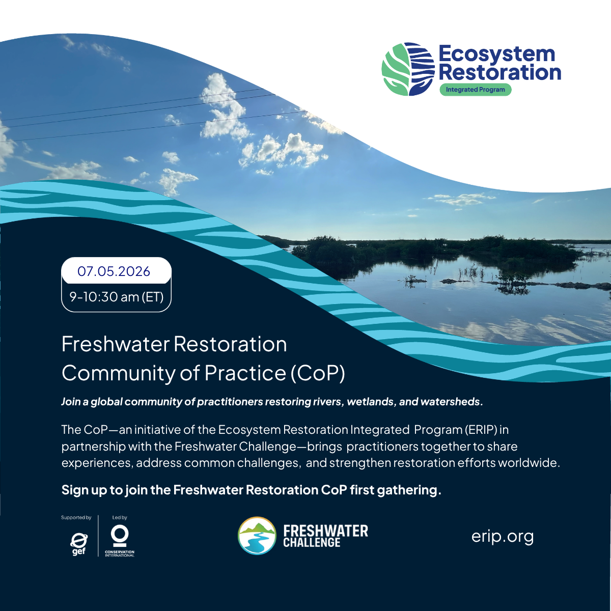 ERIP Flyers web and Linked In Post