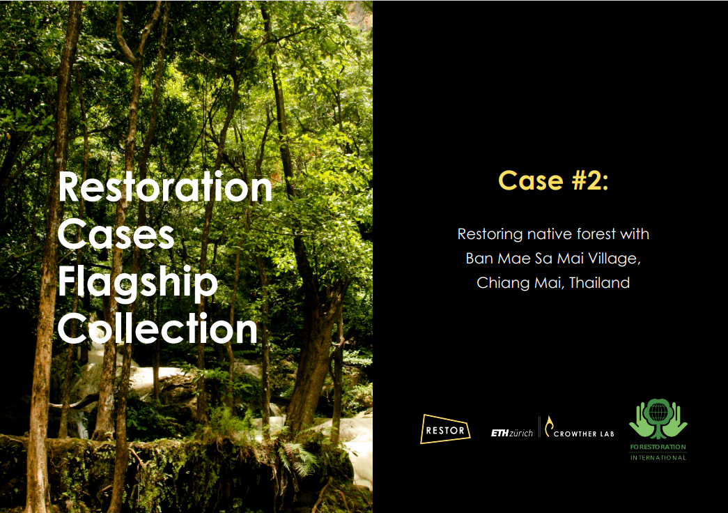 Restoring native forest with Ban Mae Sa Mai Village