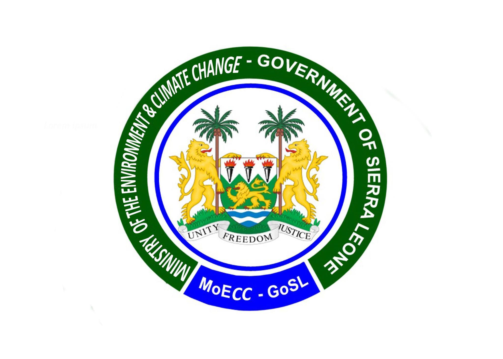 Sierra Leone Ministry of Environment and Climate Change logo